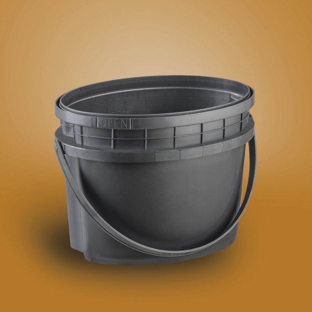 سطل 4 لیتری بیضی